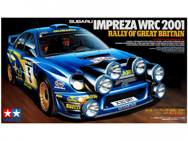 Subaru Impreza WRC 2001 Rally of Great Britain (1:24)