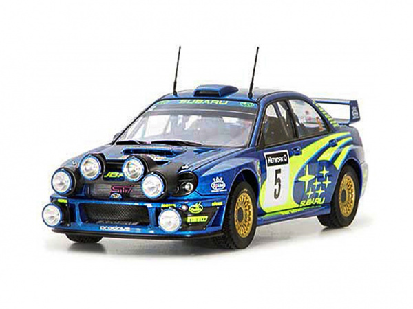 Модель - Subaru Impreza WRC 2001 Rally of Great Britain (1:24). 