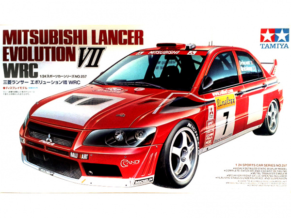  Модель Mitsubishi Lancer Evolution VII WRC (1:24)