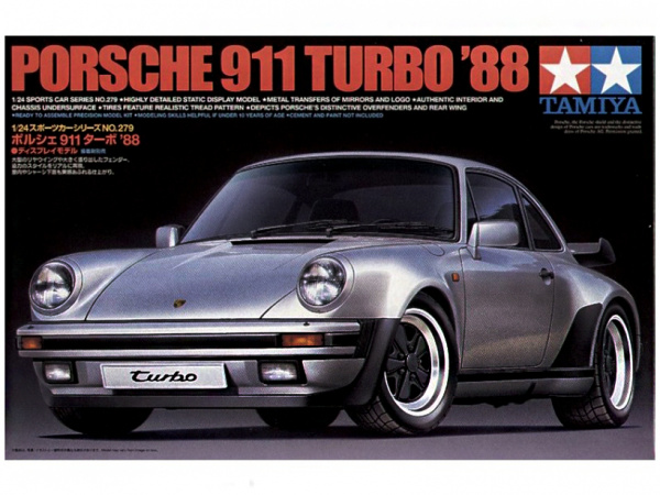 Модель - Porsche 911 Turbo`88 (1:24)