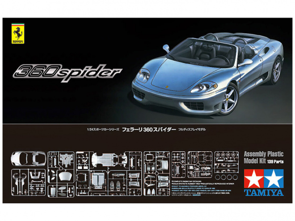 Модель - Ferrari 360 Spider (1:24)