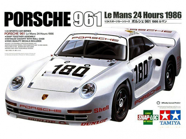  Модель Porsche 961 Le Mans 24 Hours 1986 (1:24)