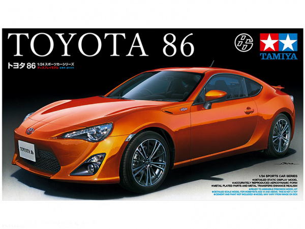  Модель Toyota 86 (1:24)