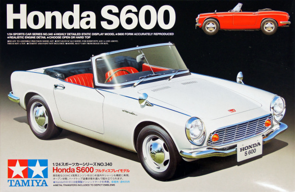  Модель Honda S600