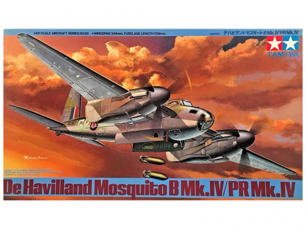 Модель - Британский боевой самолет de Havilland Mosquito B Mk.IV / PR