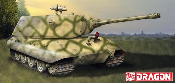 Модель - Тяжелый немецкий танк Е-100 Nachtjager