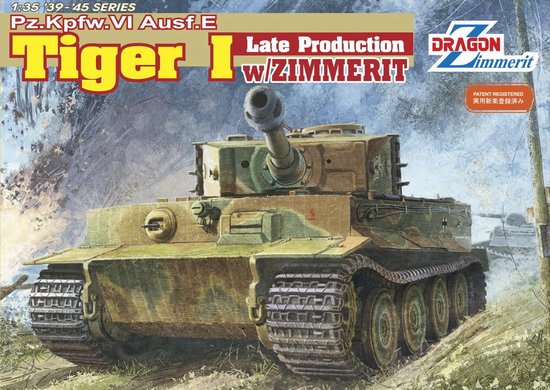 Pz.Kpfw.VI Ausf.E Tiger I Late Production w/Zimmerit