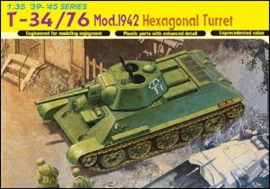 Модель - Советский средний танк Т-34/76 с шестиугольной башней