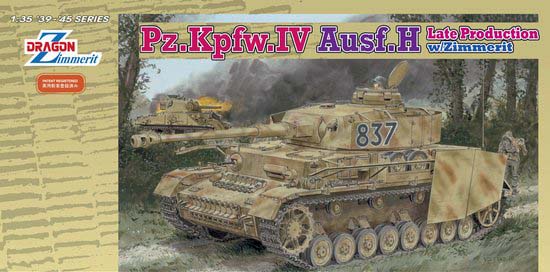 German Pz.Kpfw IV Ausf.H (Sd.Kfz.161) with Zimmerit