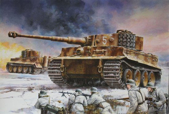 Sd.Kfz.181 Pz.Kpfw.VI Ausf.E Tiger I Mid Production w/Zimmer