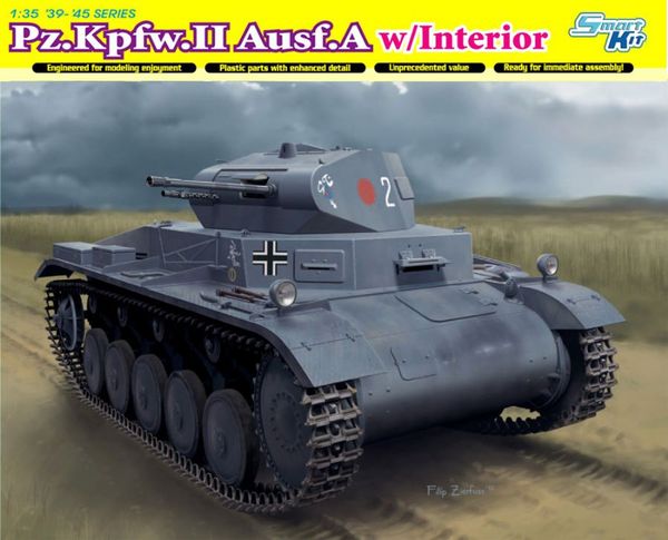 Pz.Kpfw.II Ausf.A w/Interior