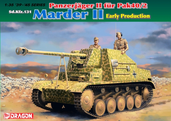 Sd.Kfz.131 Panzerjager II PaK 40/2 &quot;Marder II&quot; Early Product