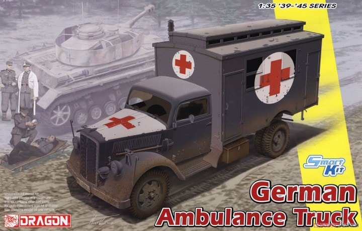German Ambulance Truck