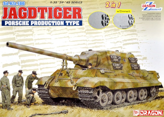 Sd.Kfz.186 Jagdtiger Porsche Production Type (2in1)