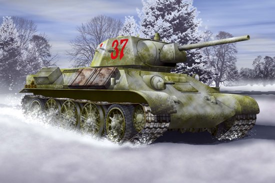 Модель - ТАНК Т-34/76 1942 ГОДА 1/72