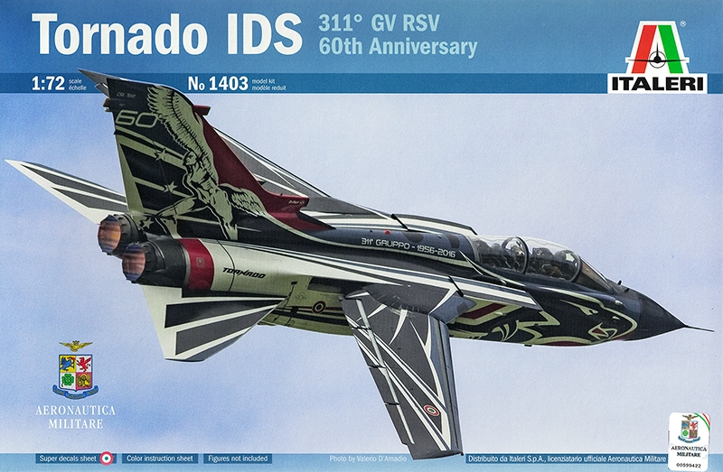 Модель - Самолёт Tornado IDS 311° GV RSV  (1:72)