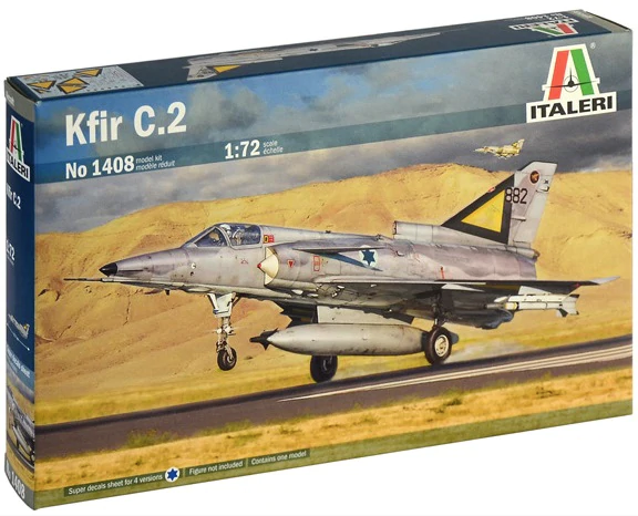Модель - Израильский всепогодный многоцелевой истребитель IAI Kfir C.