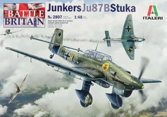 Модель - Юнкерс Ju87B Stuka 1/48