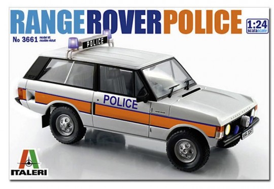 Модель - Британский полицейский автомобиль Range Rover первого поколе