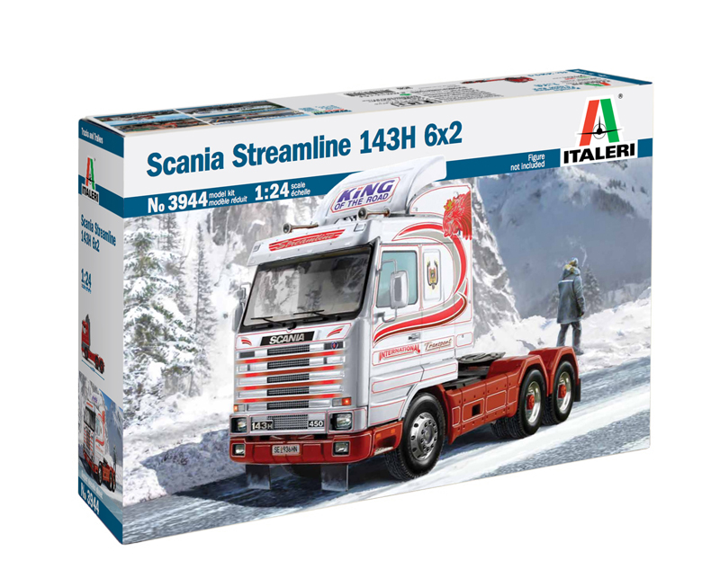 Модель - грузовик Scania Streamline 143H 6x2  (1:24)