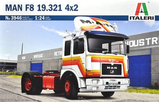 Модель - грузовик MAN F8 19.321 4x2  (1:24)