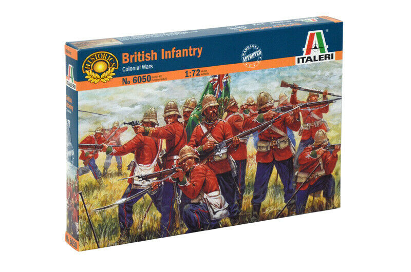 Модель - Британская пехота англо-зулусская война 1879 года 1/72