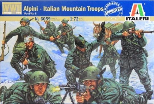 Модель - Итальянские горные стрелки