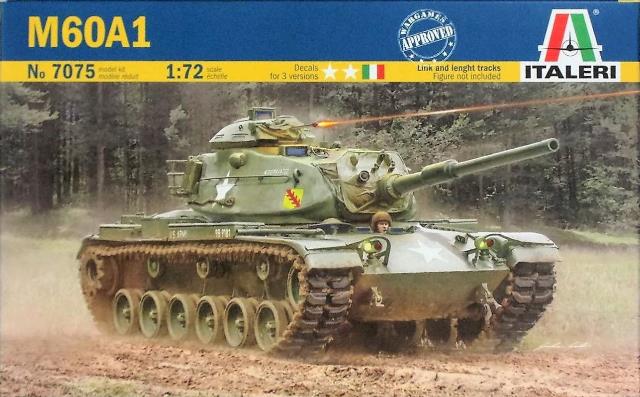 Модель - американский танк M60A1   масштаб 1/72