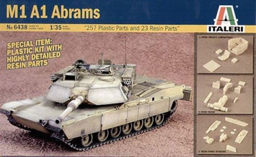 Модель - Основной боевой танк США M1A1 Abrams   1/35