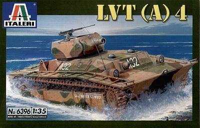 Модель - танк-амфибия США LVT- (A) 4