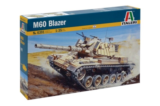 Модель - основной танк США M60 Blazer