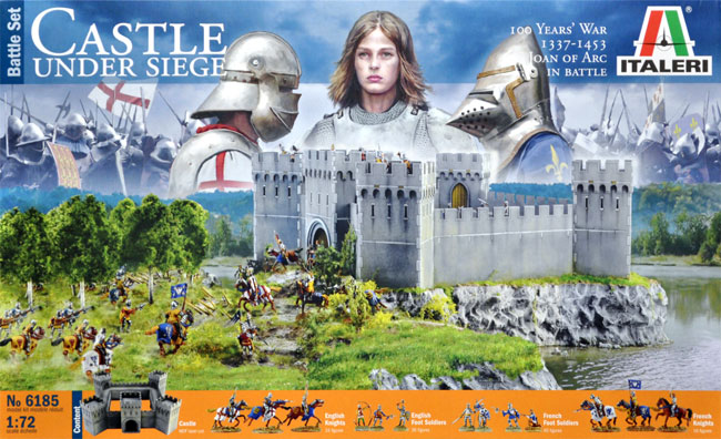 Battle Set Castle under Siege - 100 years War 1337-1453