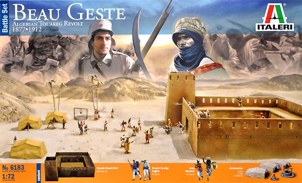 Battle Set Beau Geste Algerian Touareg Revolt 1877-1912