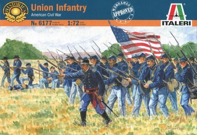  Модель Пехота союзников Американской гражданской войны.