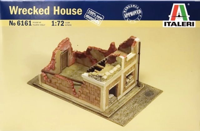  Модель разрушенный дом