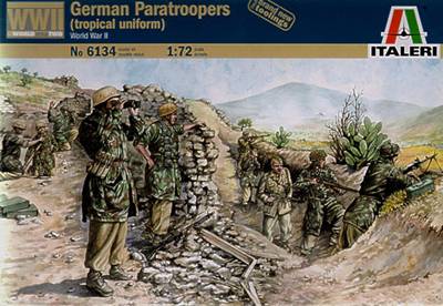 German Paratroopers (tropical uniform) World War II
