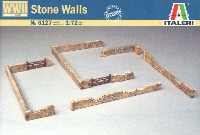 Модель - каменные стены