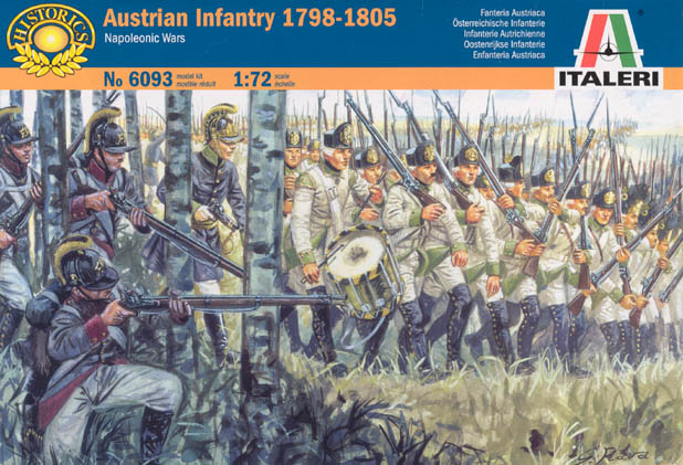 Модель - Австрийская пехота периода Наполеоновских войн