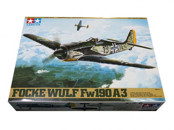  Модель Немецкий истребитель Focke-Wulf Fw190 A-3 (1:48)