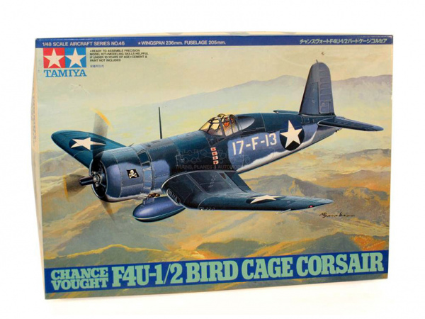 Модель - Американский истребитель C.V.F4U-1/2 Bird Cage Corsair (1:48