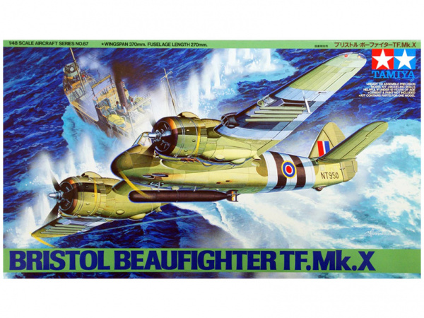 Модель - Британский торпедоносец Bristol Beaufighter TF.Mk.X (1:48)
