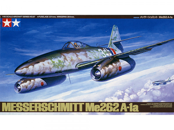  Модель Немецкий истребитель Messerschmitt Me262 A-1a (1:48)