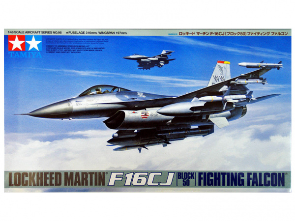  Модель Американский лёгкий самолёт F-16CJ Fighting Falcon (1:48)