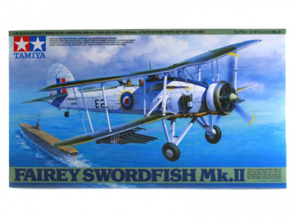 Модель - Британский торпедоносец-бомбардировщик Fairey Swordfish Mk.I