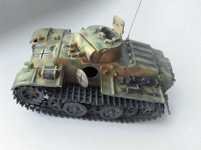 Модель - Немецкий лёгкий танк T-IF. 