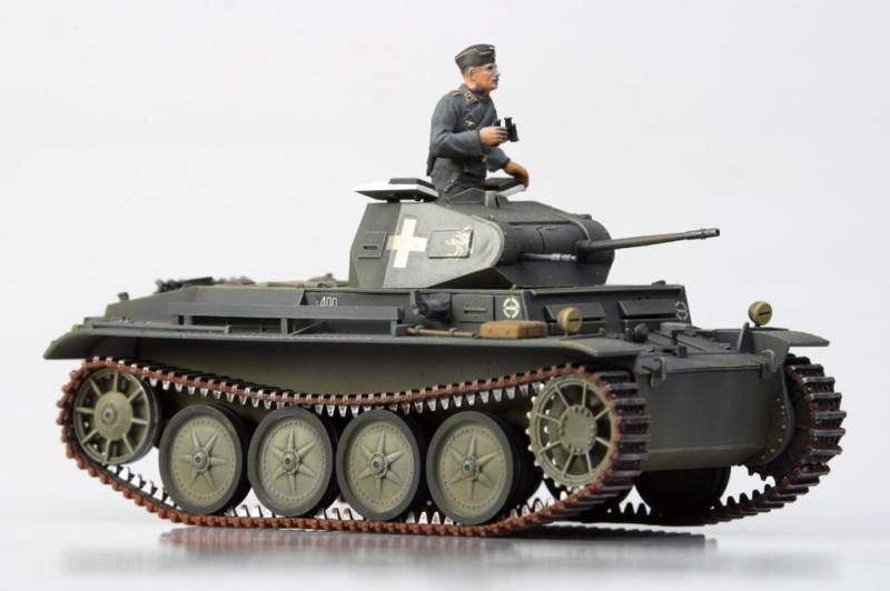 Модель - Немецкий лёгкий танк Т-II D. 