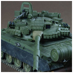 Модель - Основной боевой танк Т-80БВ. 