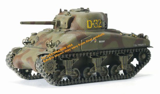 Модель-копия - Танк в сборе M4A1 Normandy 1944