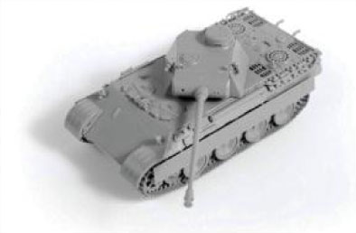 Модель - Немецкий средний танк T-V "Пантера" AUSF D. 