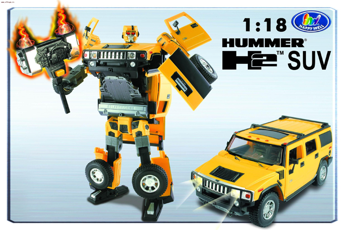 Hummer H2 SUV (1:18 with light and sound)